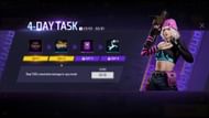 Each day has a separate mission (Image via Garena)